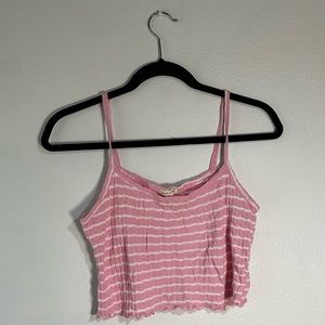 Heart & Hips | Pink Baby Doll Tank | Size L